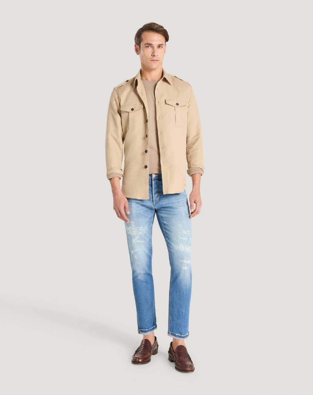 Pt Torino Jeans Reggae in denim stretch indigo Convenienza