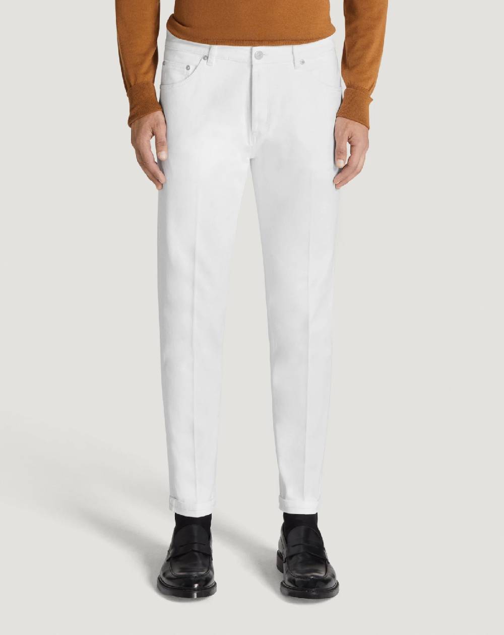 Pt Torino Jeans Reggae in denim superwhite Presa