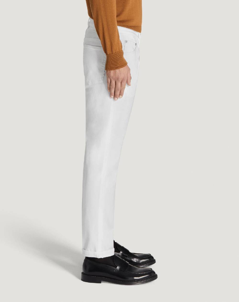 Pt Torino Jeans Reggae in denim superwhite Presa