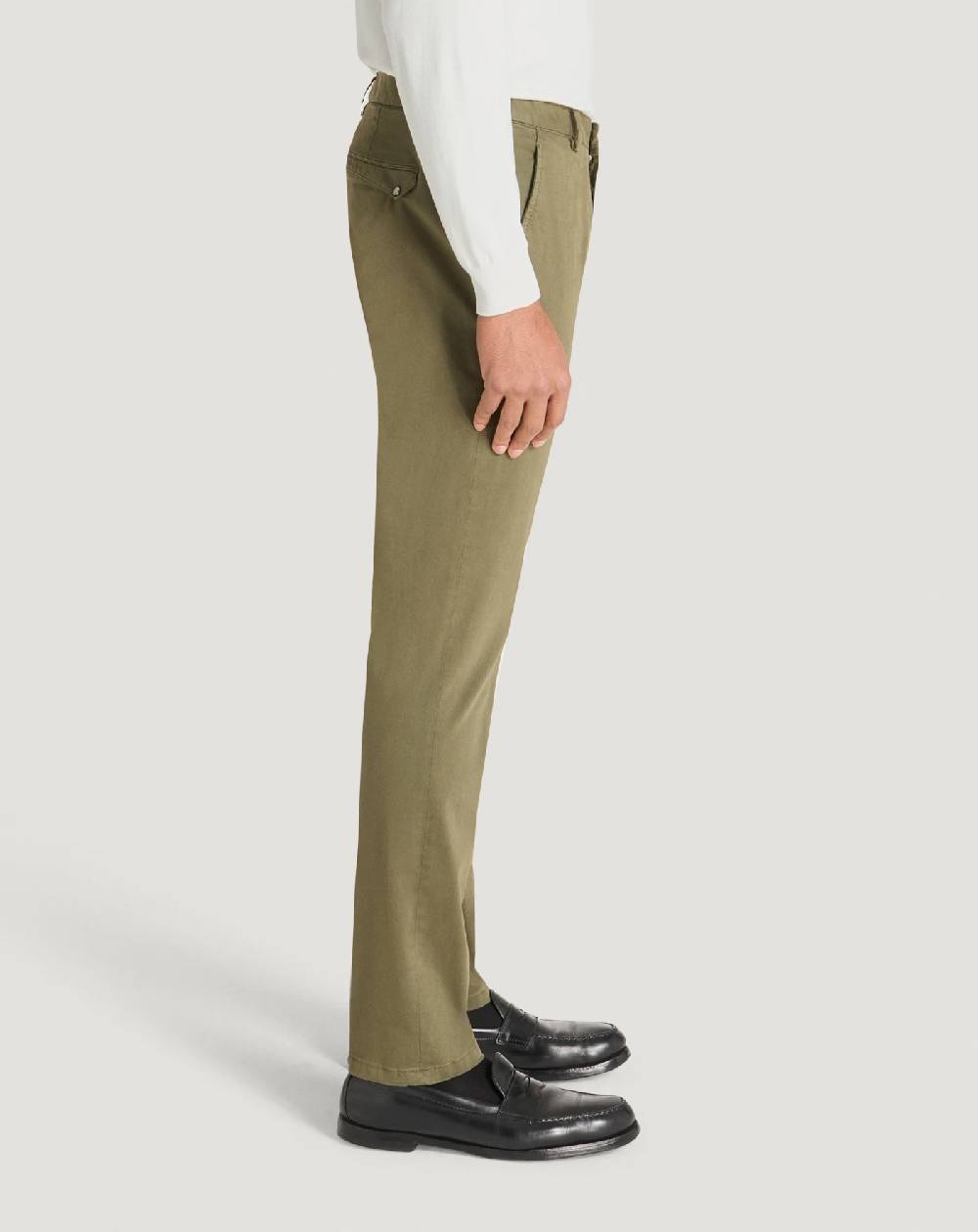 Pt Torino Pantaloni Wonder in satin stretch Saldi
