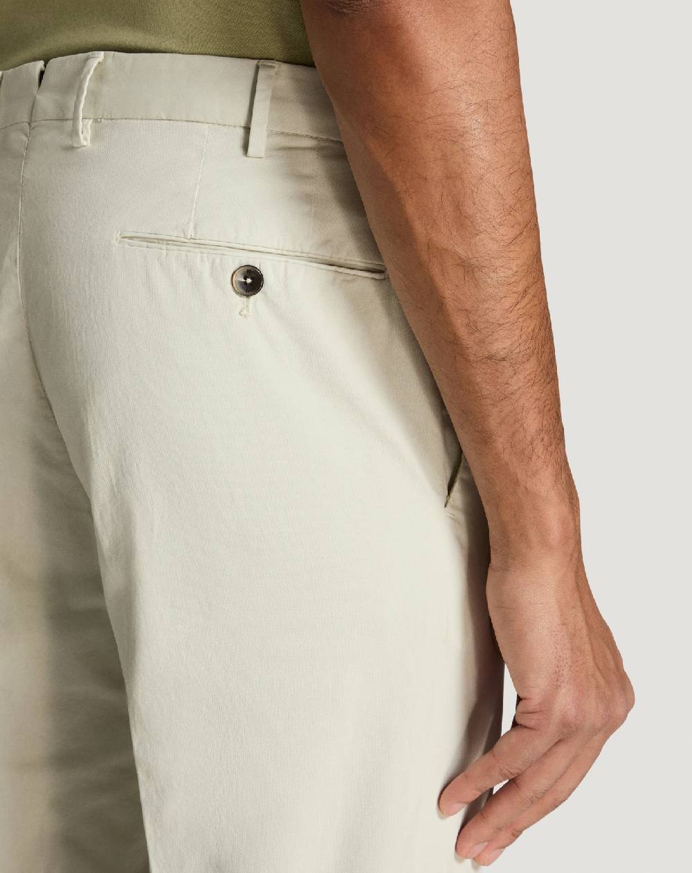 Pt Torino Pantaloni Slim in gabardina stretch Saldi Di Fabbrica