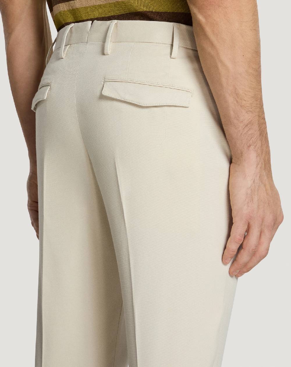 Pt Torino Pantaloni Master in cotone stretch délavé Vendite Flash