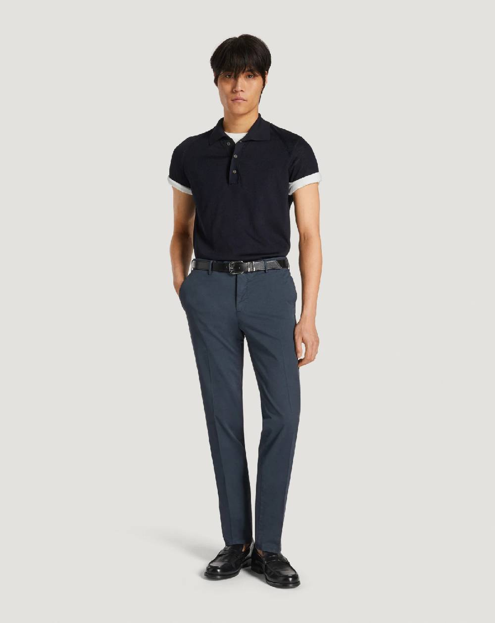 Pt Torino Pantaloni Slim in gabardina stretch Negozio