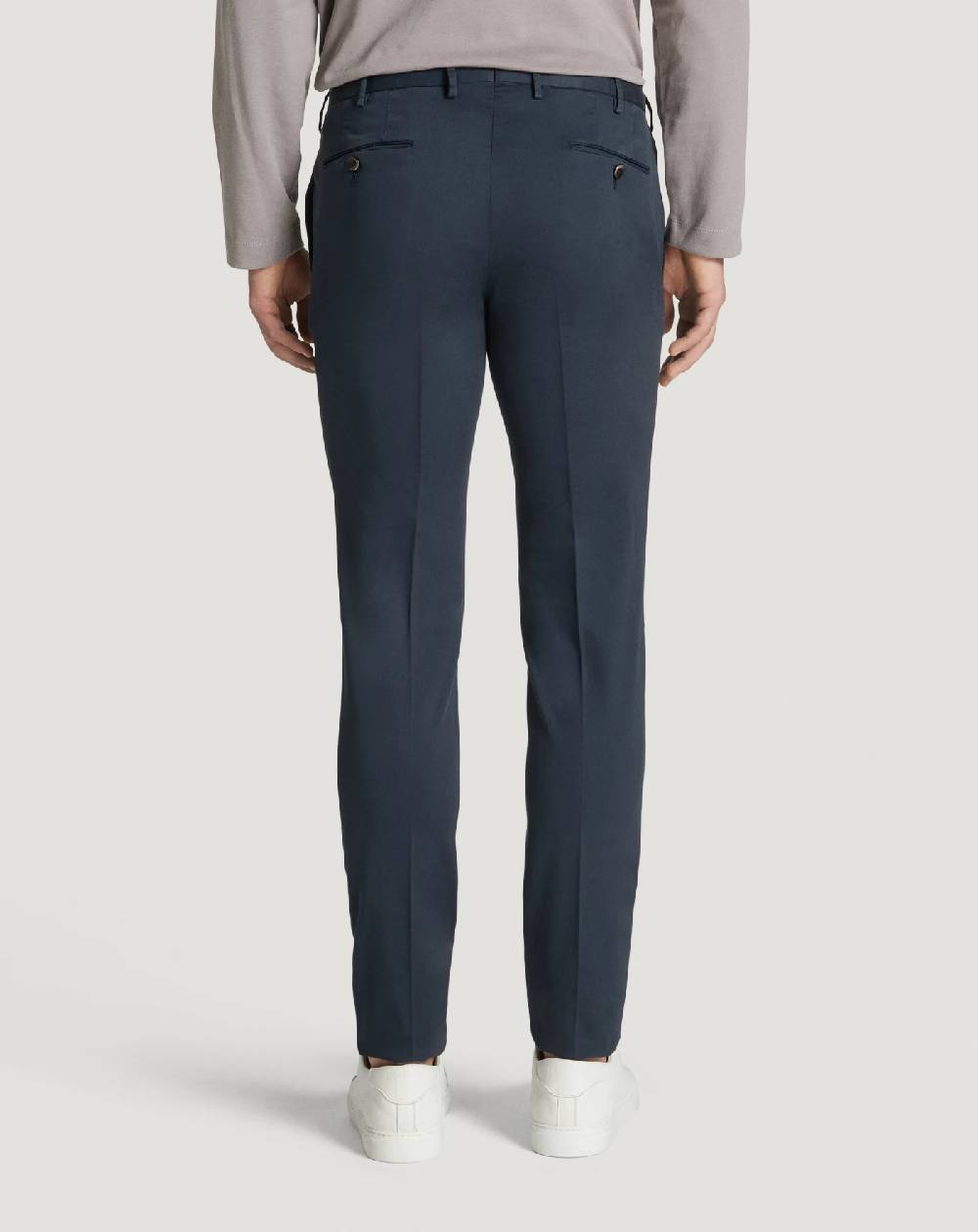 Pt Torino Pantaloni Superslim in tricotina stretch In Saldo