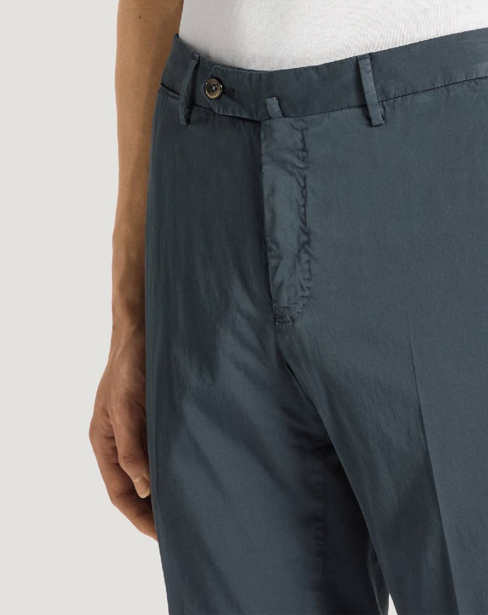 Pt Torino Pantaloni Slim in silkochino Nuova