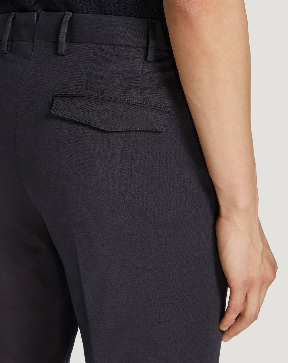 Pt Torino Pantaloni Master in cotone stretch délavé In Linea