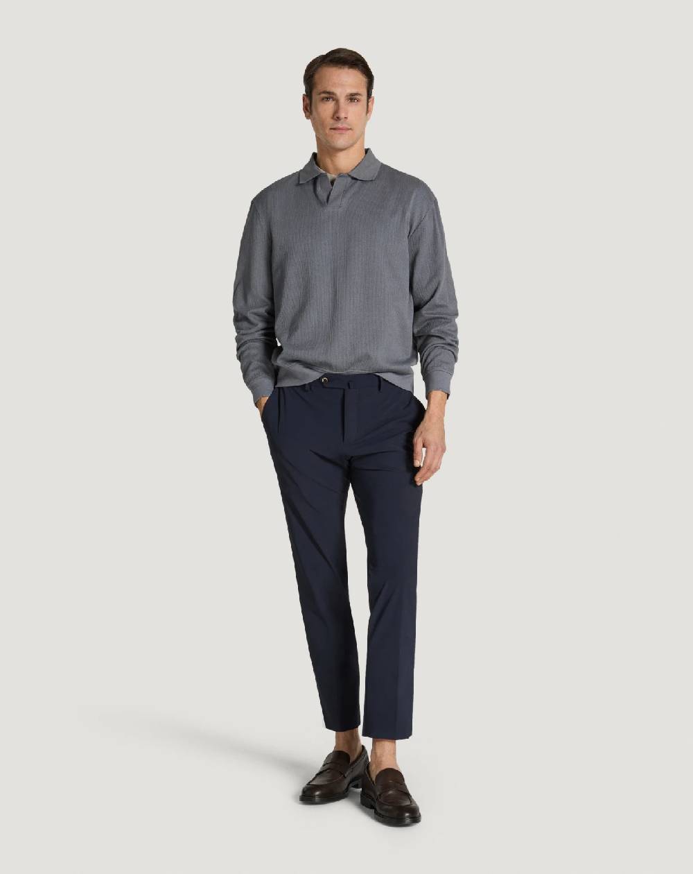Pt Torino Pantaloni Slim in tessuto organico stretch Vendita