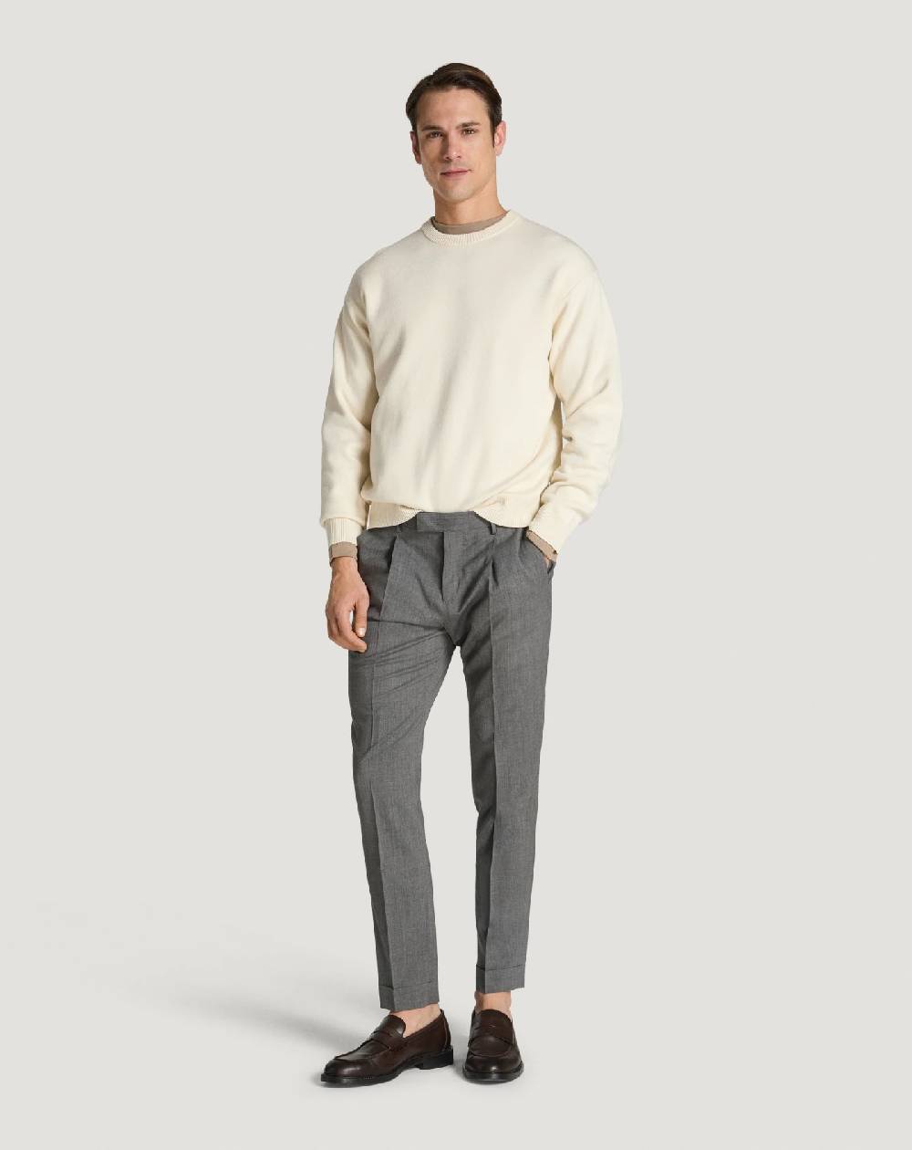 Pt Torino Pantaloni Master in lana four season Spedizione Gratuita