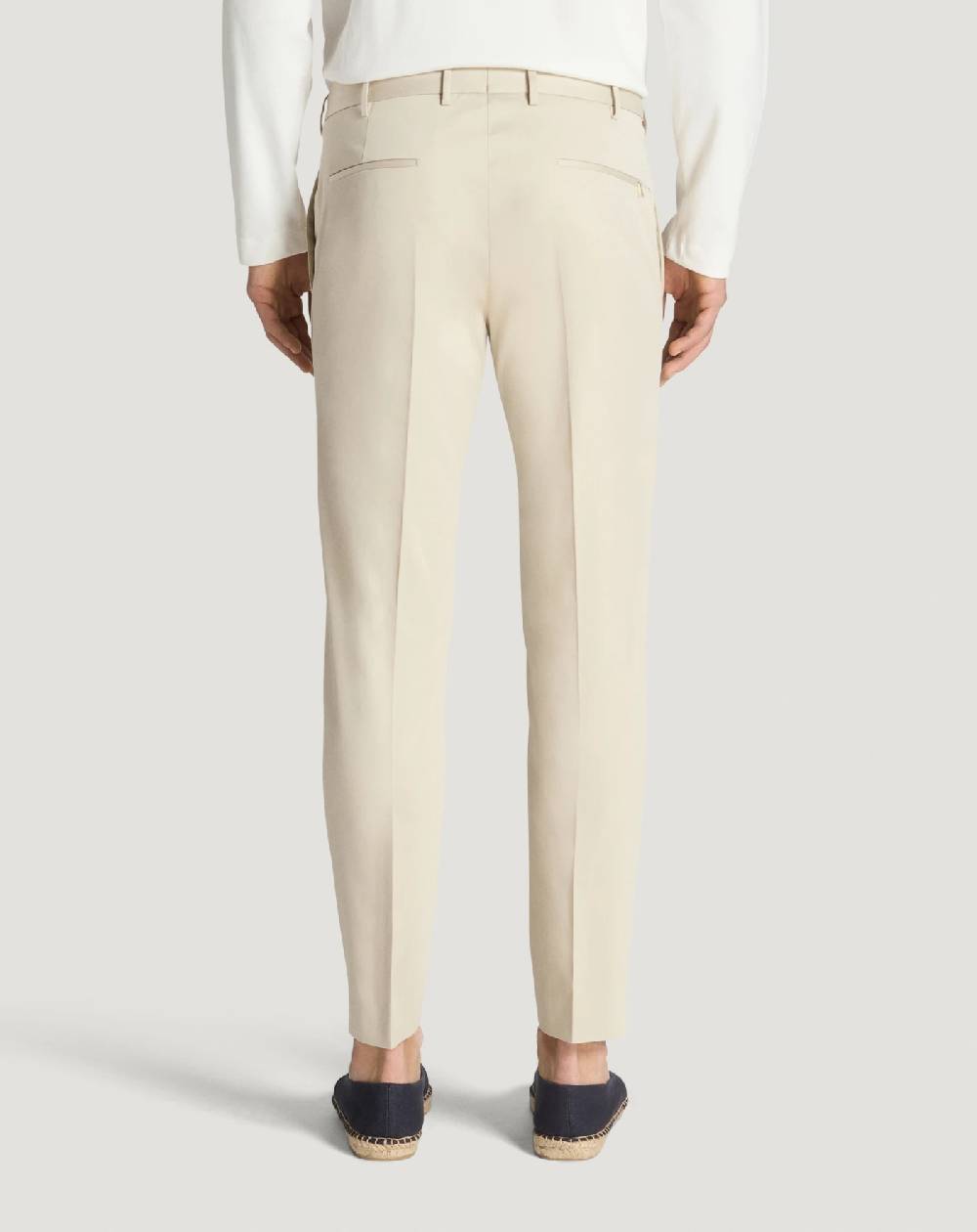 Pt Torino Pantaloni Dieci in twill Soddisfazione Garantita