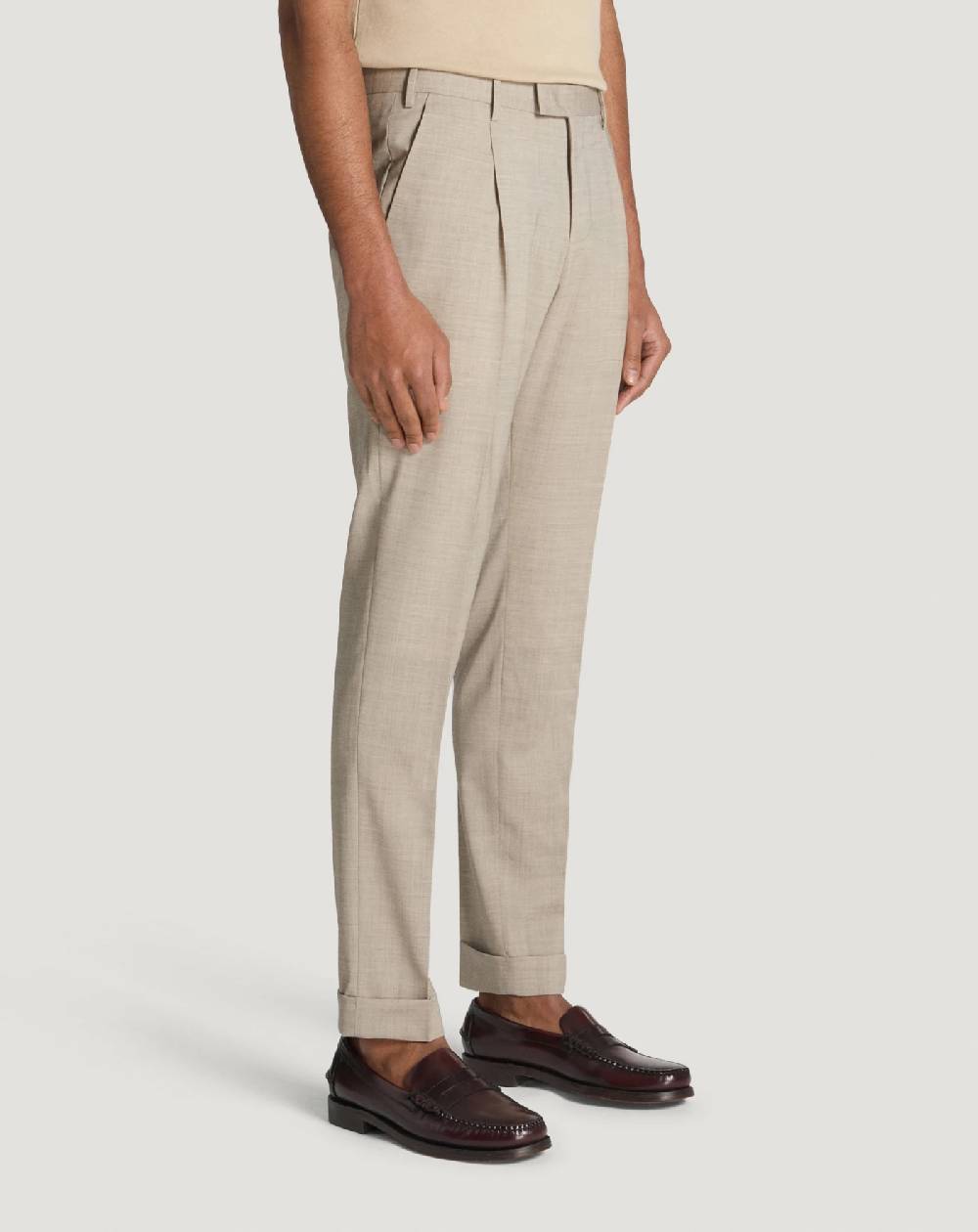 Pt Torino Pantaloni Master in lana four season Qualità Garantita
