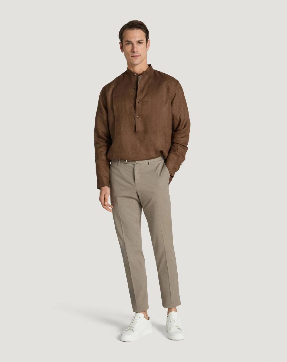 Pt Torino Pantaloni Slim in gabardina stretch Acquista Ora