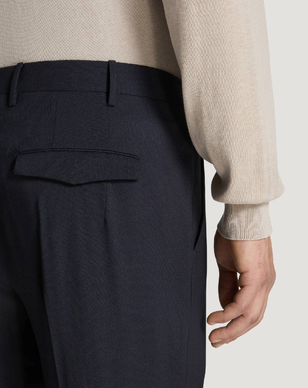 Pt Torino Pantaloni Master in lana four season Fino Al -60%