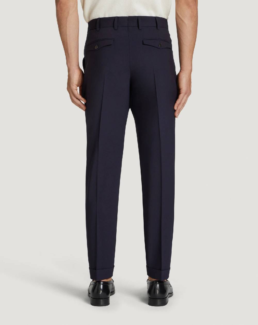 Pt Torino Pantaloni Rebel in lana tropical Shopping Online