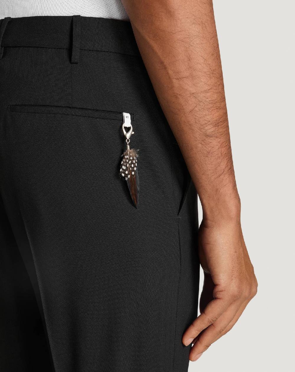 Pt Torino Pantaloni Dieci in lana tropical Sottocosto