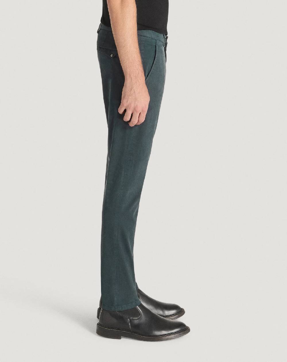Pt Torino Pantaloni Wonder in satin stretch Convenienza