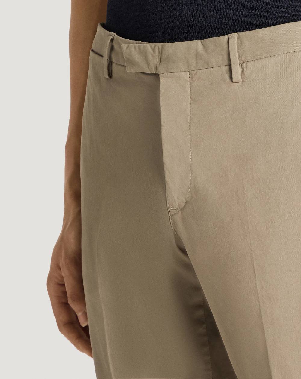 Pt Torino Pantaloni Skinny in gabardina stretch Novità