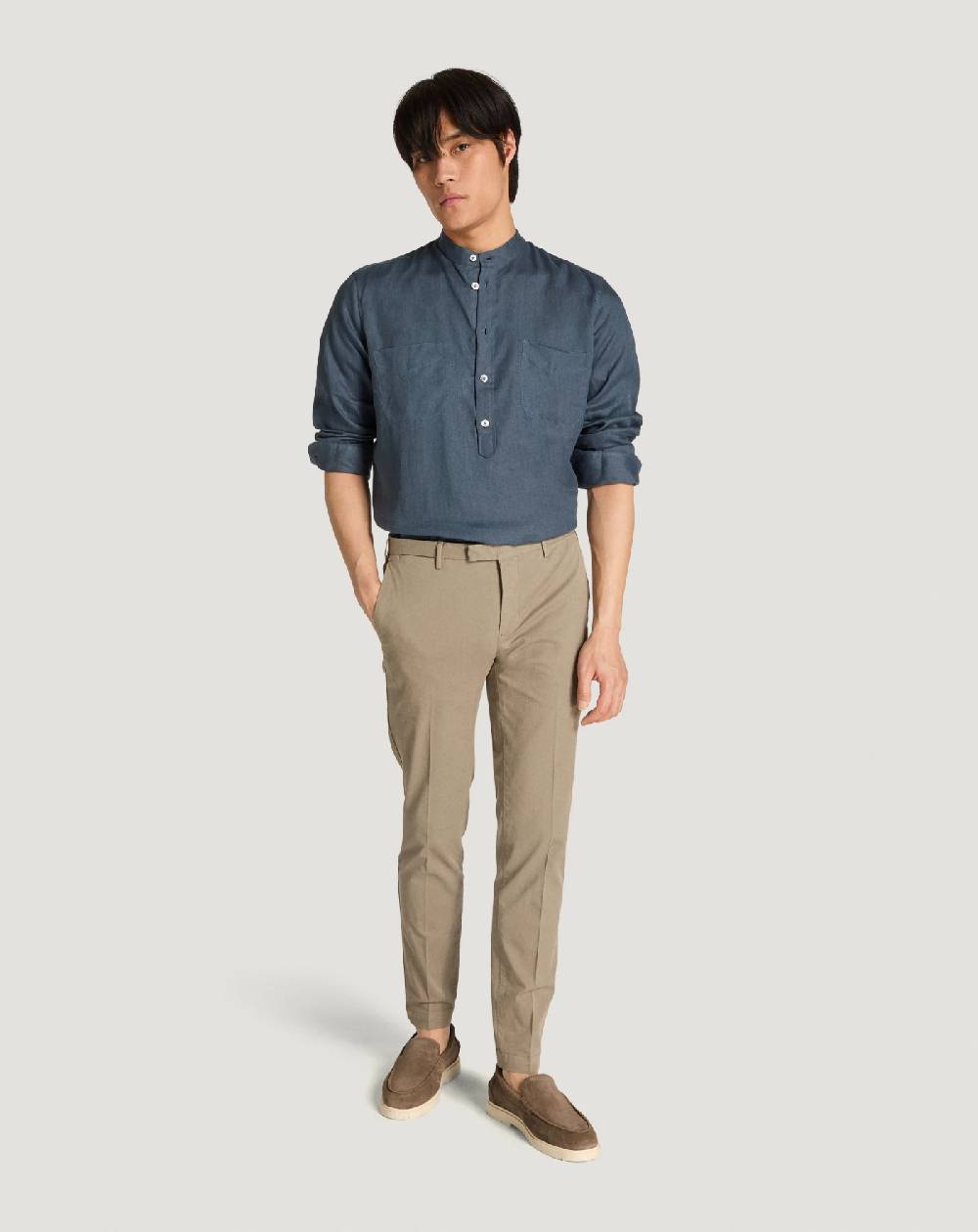Pt Torino Pantaloni Skinny in gabardina stretch Novità