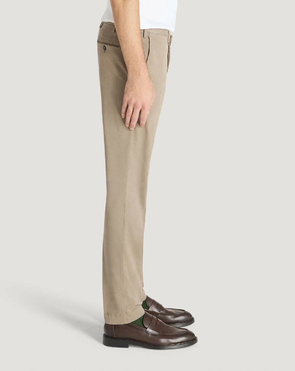 Pt Torino Pantaloni Skinny in cotone batavia Presa