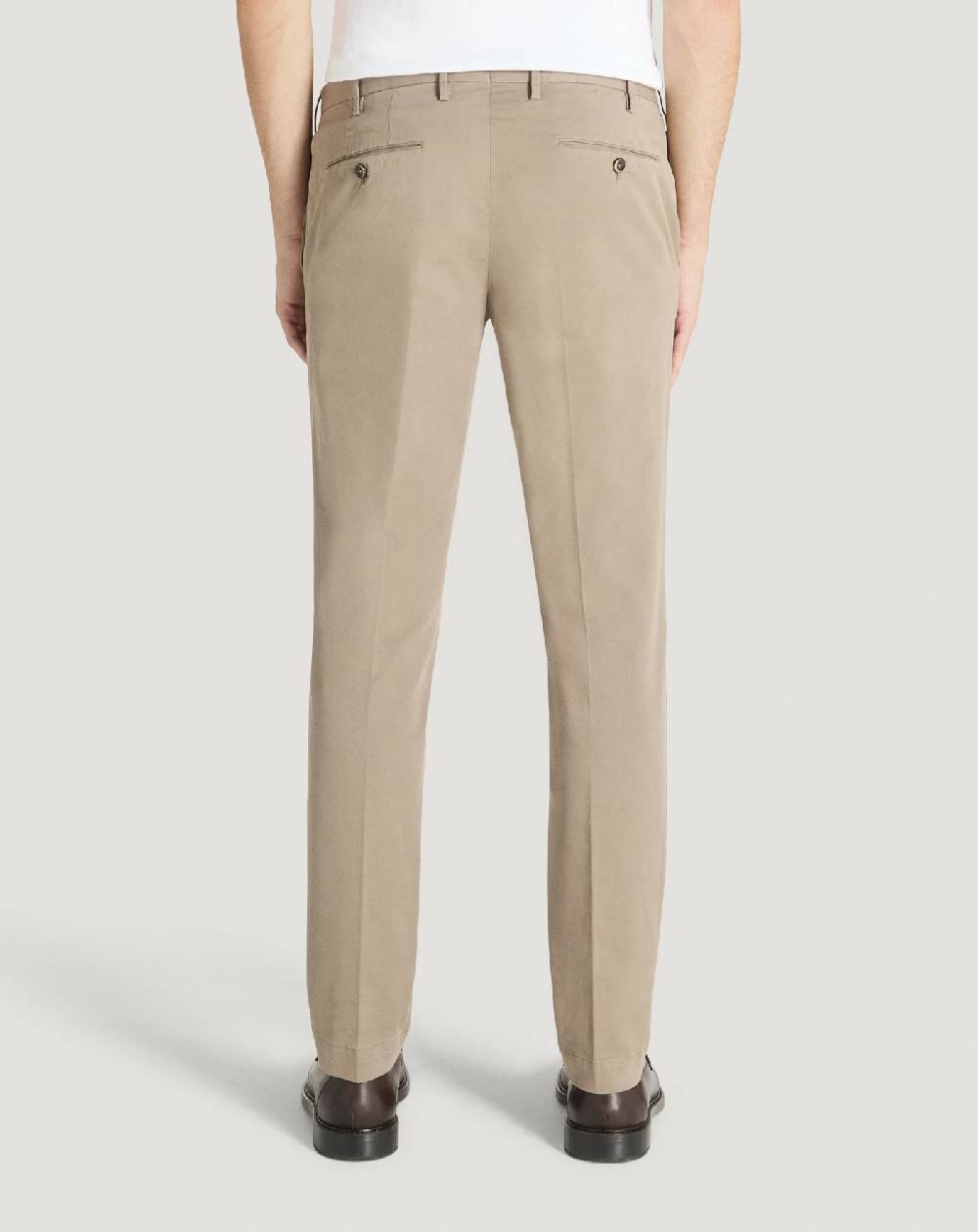 Pt Torino Pantaloni Skinny in cotone batavia Presa