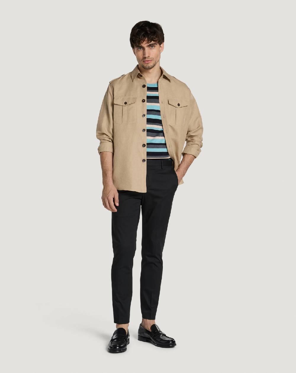 Pt Torino Pantaloni Dieci in twill Online