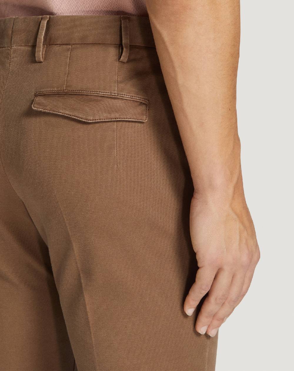 Pt Torino Pantaloni Master in cotone stretch délavé Saldi