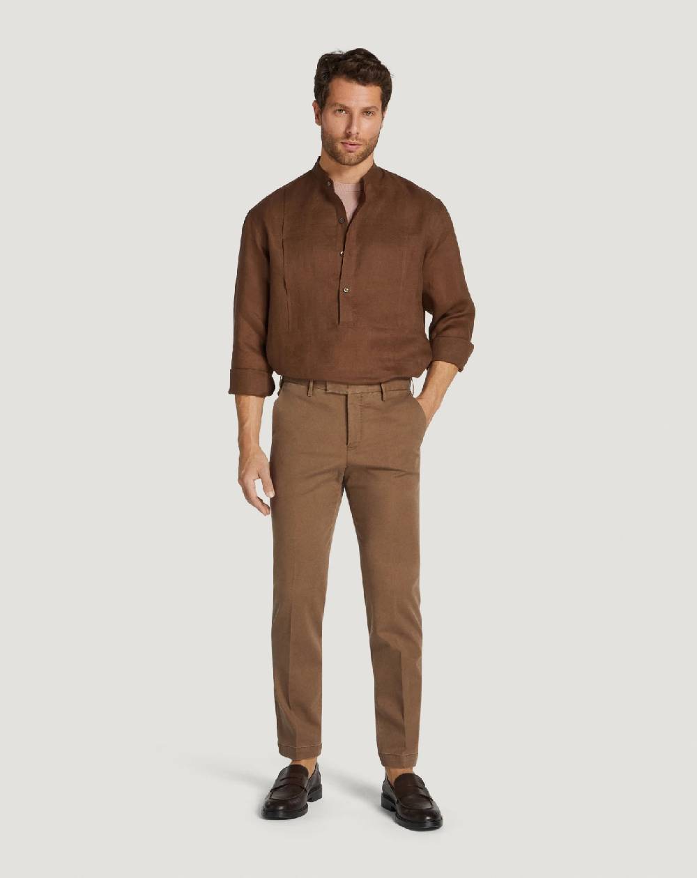Pt Torino Pantaloni Master in cotone stretch délavé Saldi