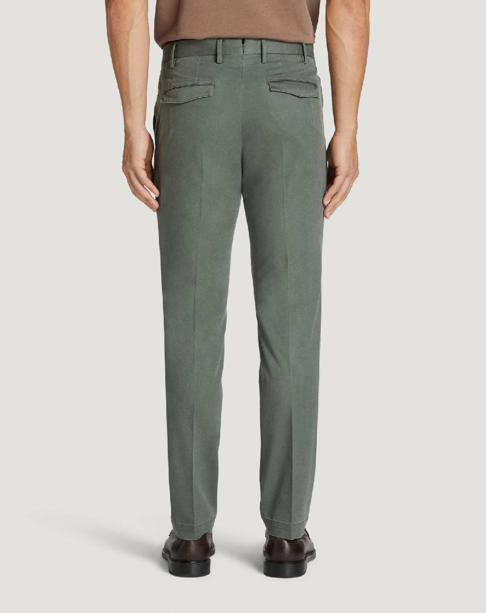 Pt Torino Pantaloni Master in cotone stretch délavé Vendita Calda