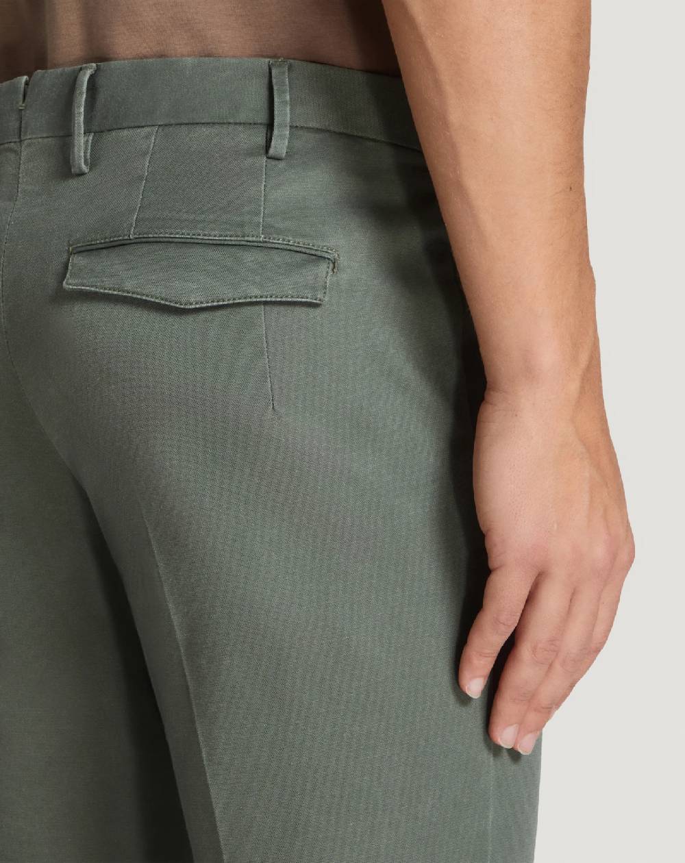 Pt Torino Pantaloni Master in cotone stretch délavé Vendita Calda