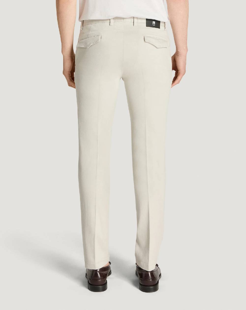Pt Torino Pantaloni House in silky denim stretch Saldi Di Fabbrica