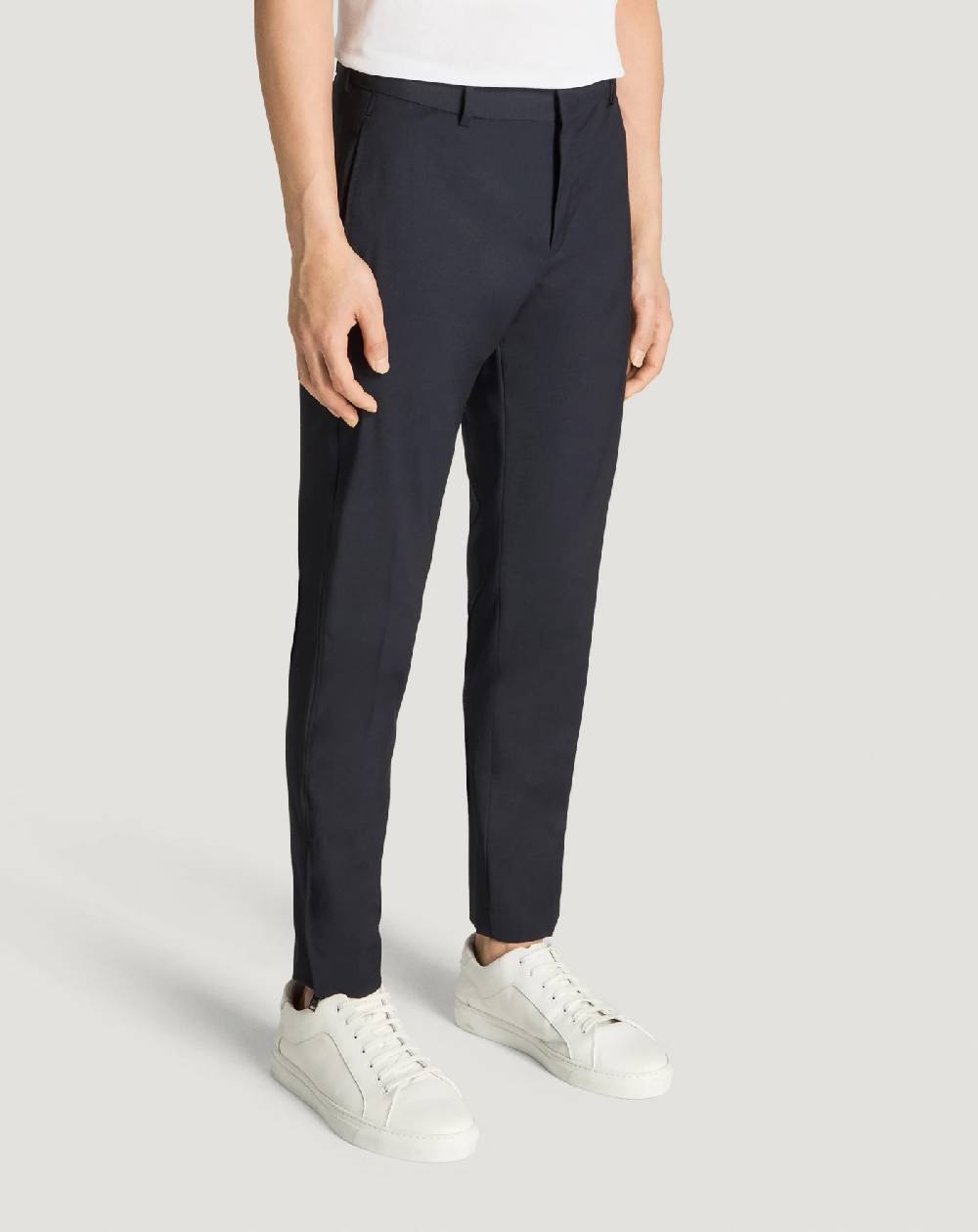 Pt Torino Pantaloni Epsilon Zip in lana active Negozio