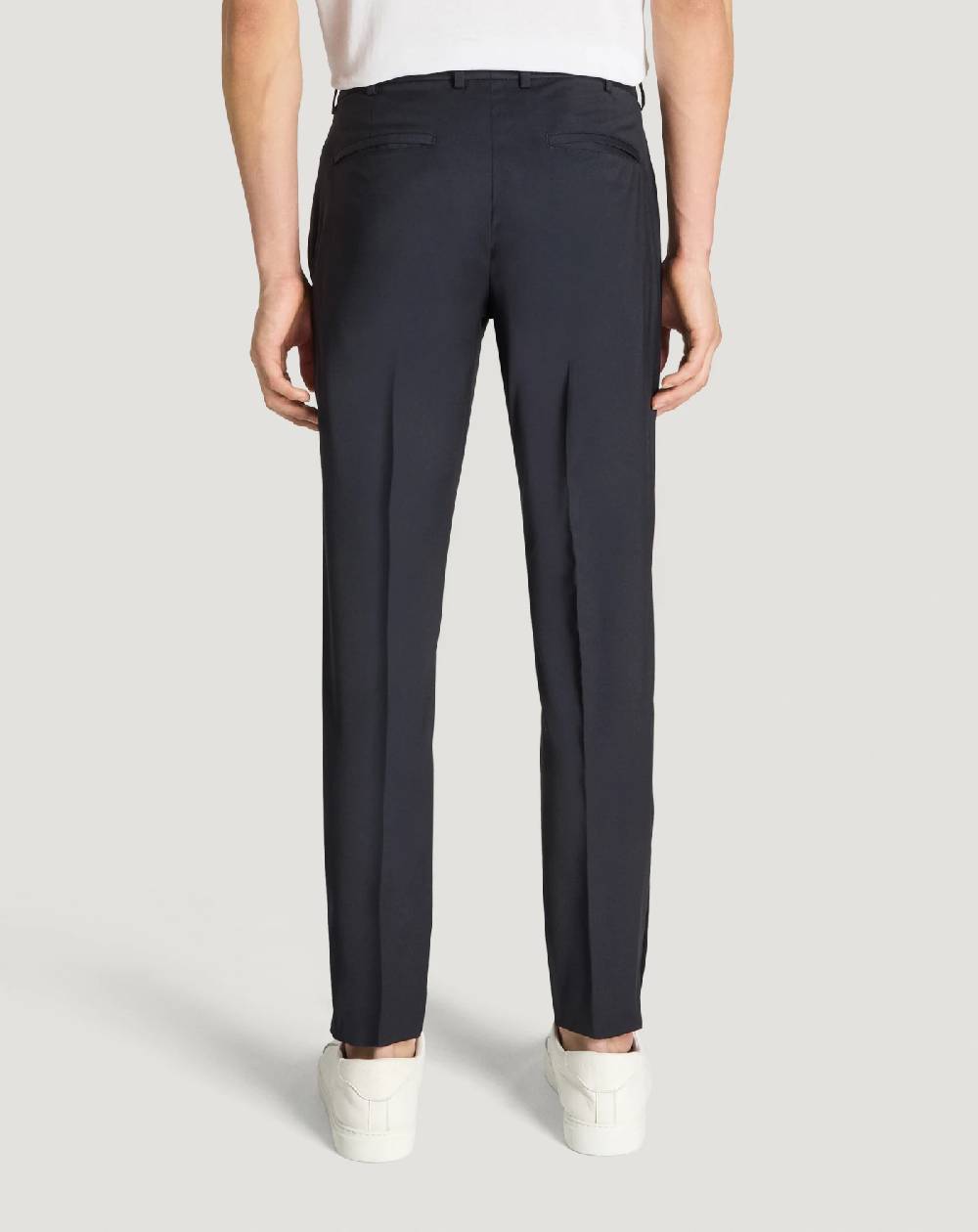 Pt Torino Pantaloni Epsilon Zip in lana active Negozio