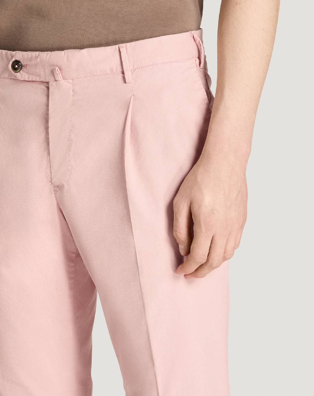 Pt Torino Pantaloni Superslim in twill stretch Nuova