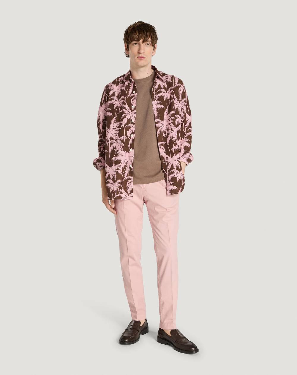 Pt Torino Pantaloni Superslim in twill stretch Nuova