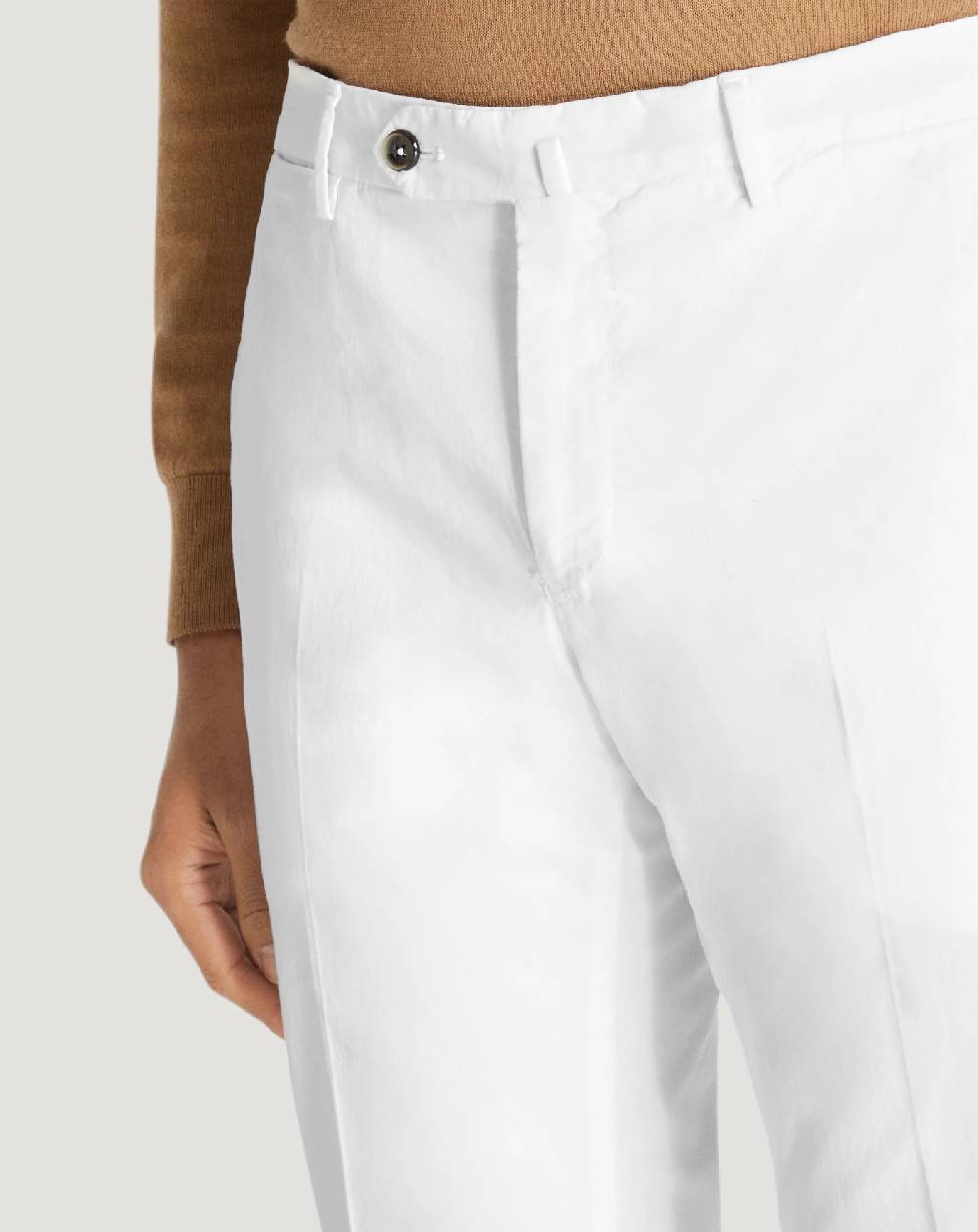 Pt Torino Pantaloni Superslim in gabardina stretch Nuovo