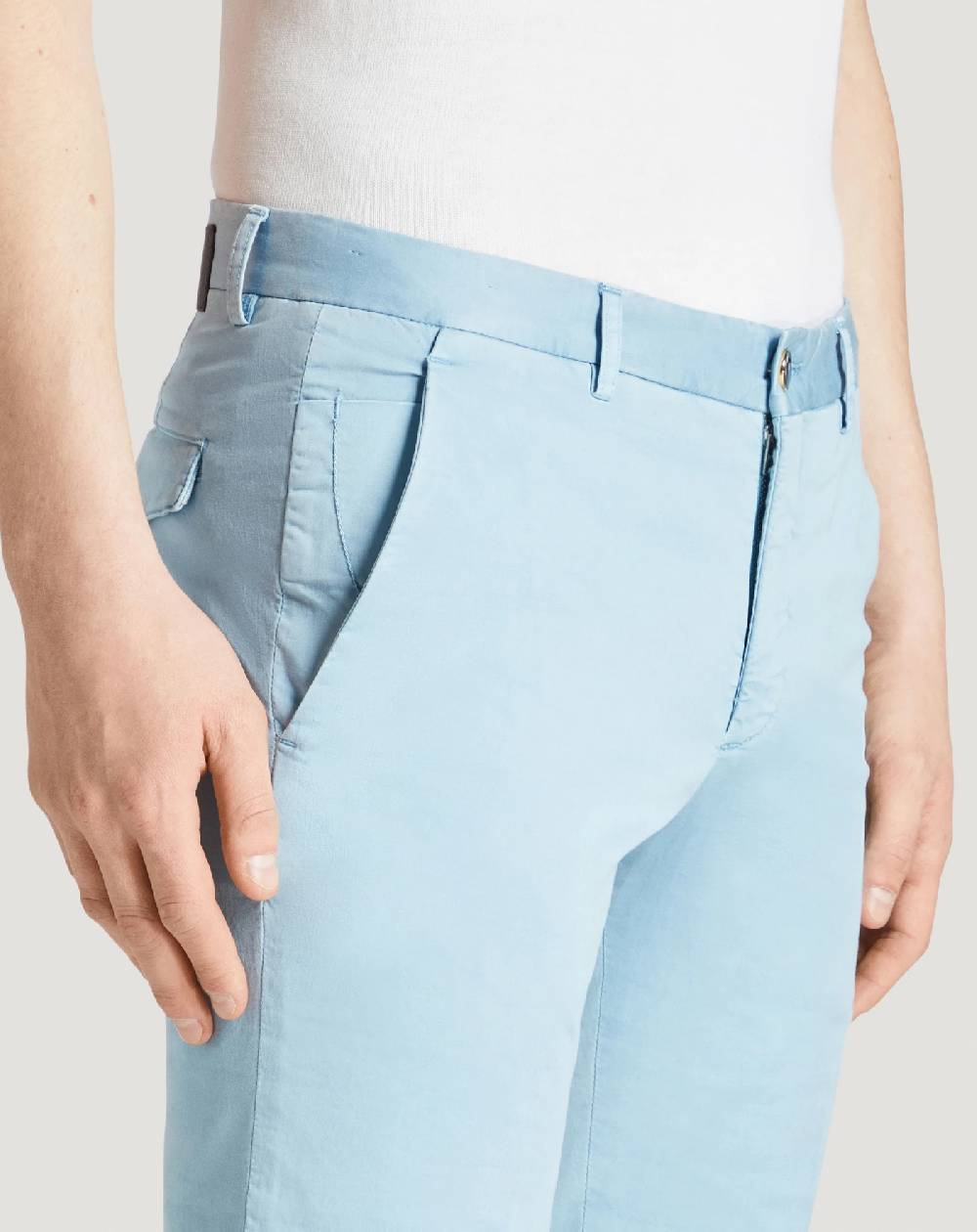 Pt Torino Pantaloni House in raso stretch Vendita