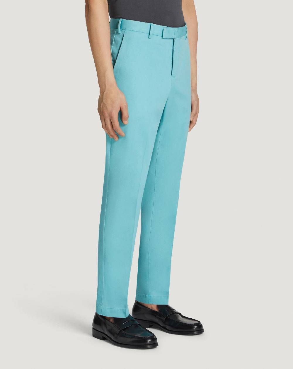 Pt Torino Pantaloni Master in cotone stretch délavé Promozione