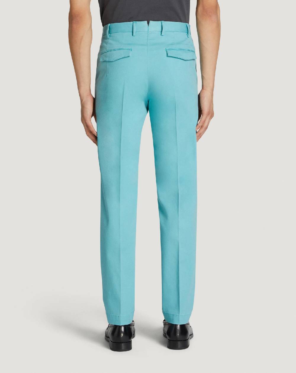 Pt Torino Pantaloni Master in cotone stretch délavé Promozione
