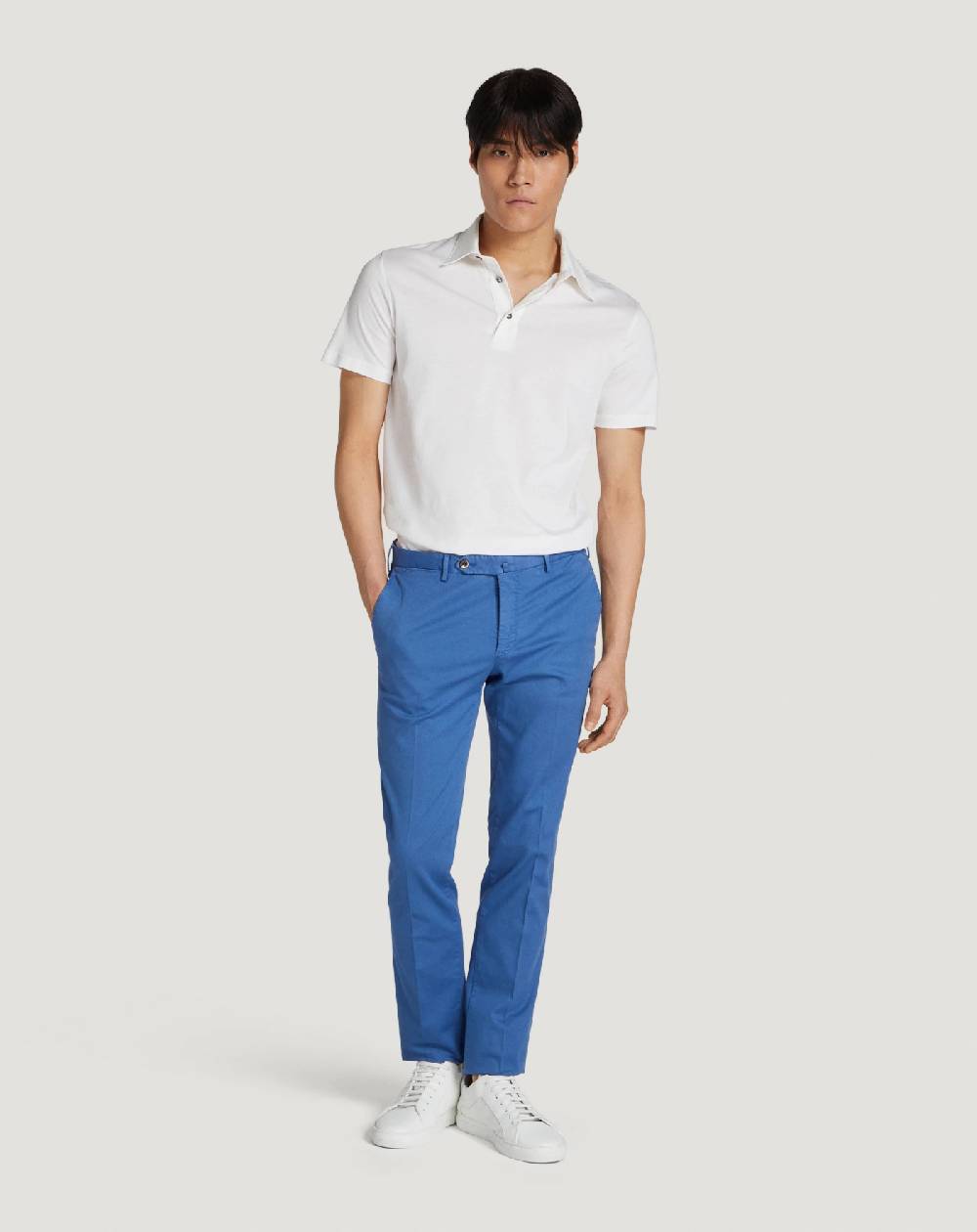 Pt Torino Pantaloni Superslim in tricotina stretch Spedizione Gratuita