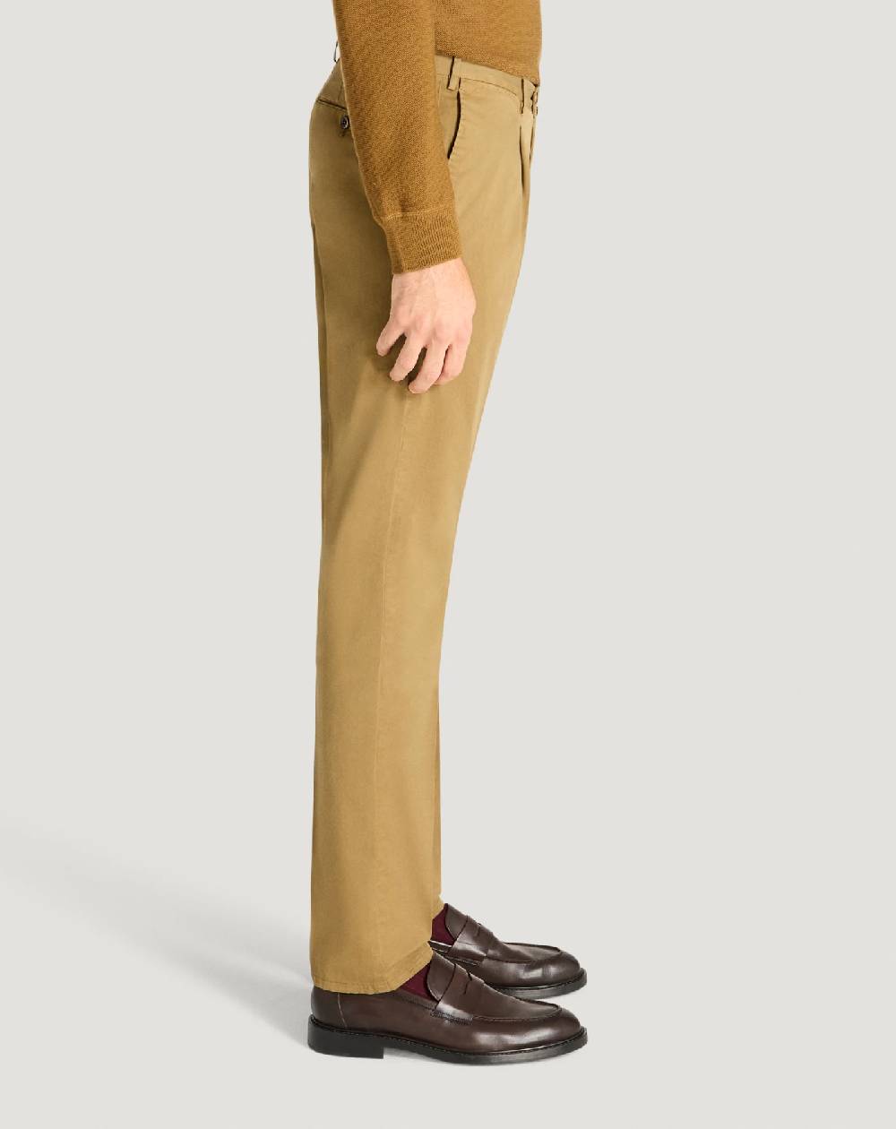 Pt Torino Pantaloni Superslim in gabardina stretch Pezzi Unici