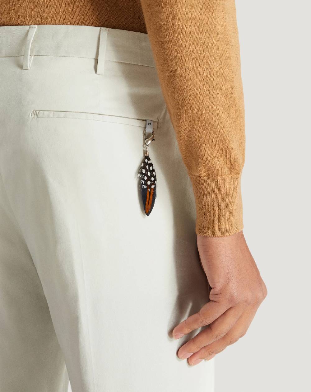 Pt Torino Pantaloni Dieci in gabardina stretch Soddisfazione Garantita