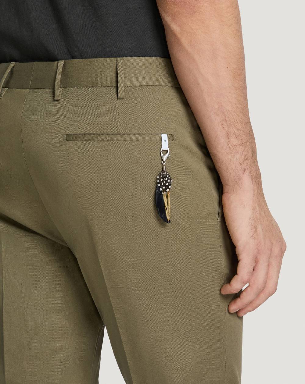 Pt Torino Pantaloni Dieci in twill Prezzo Ridotto