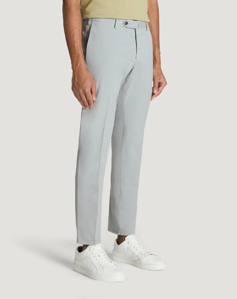 Pt Torino Pantaloni Slim in gabardina stretch Sconto