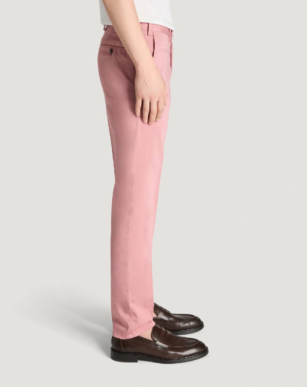 Pt Torino Pantaloni Slim in silkochino Italy