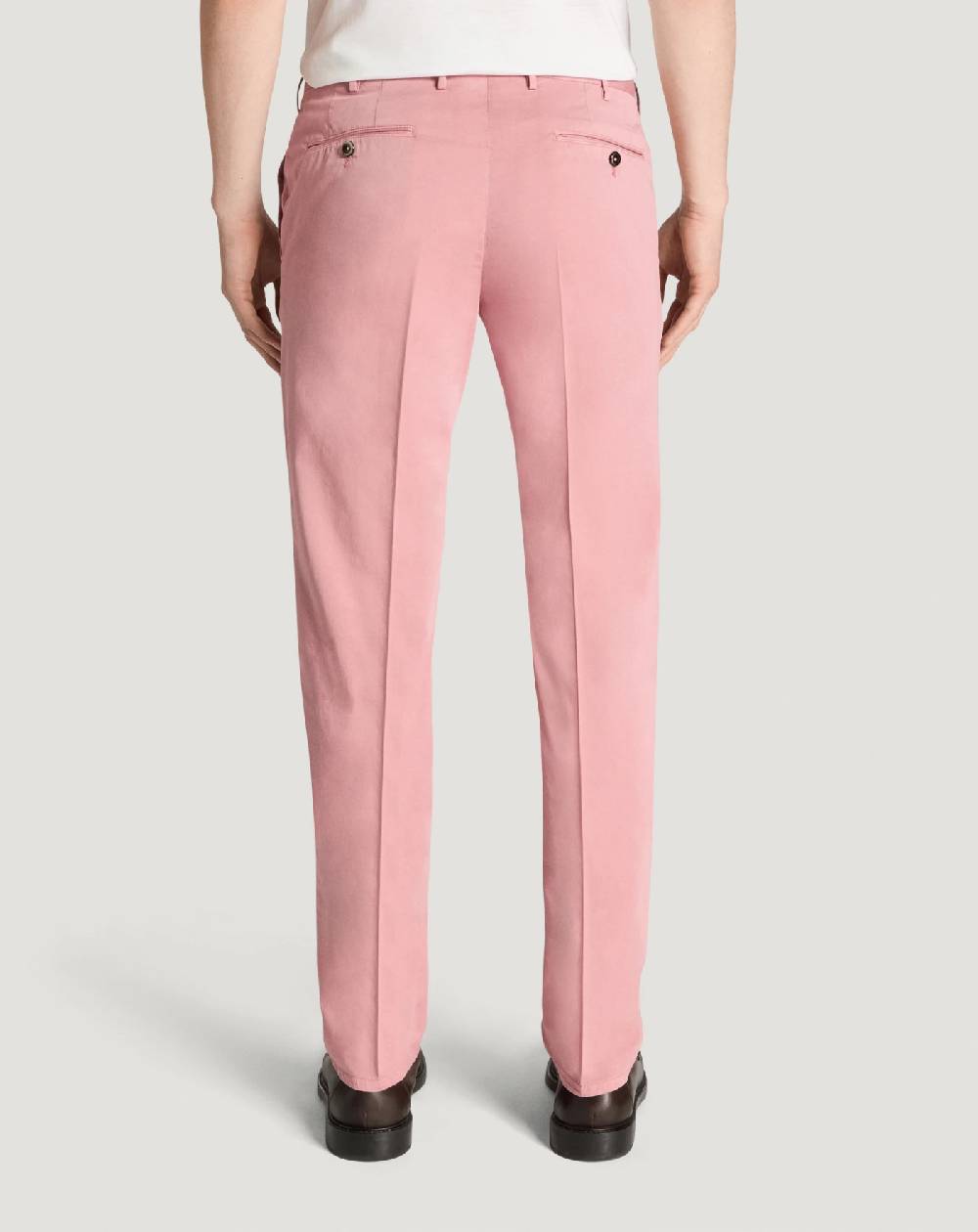 Pt Torino Pantaloni Slim in silkochino Italy