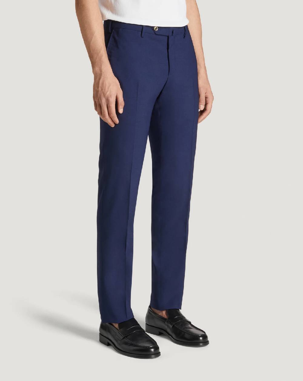 Pt Torino Pantaloni Slim in lana four season Nuovo