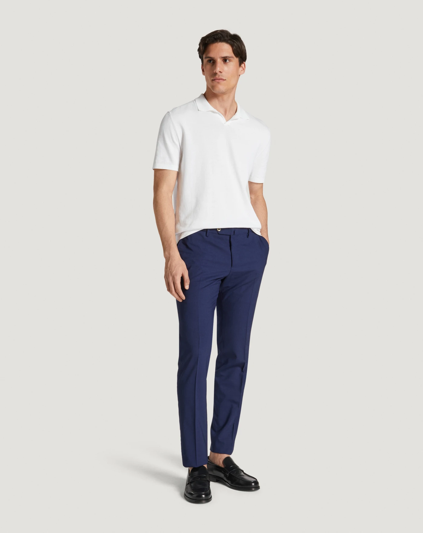 Pt Torino Pantaloni Slim in lana four season Nuovo