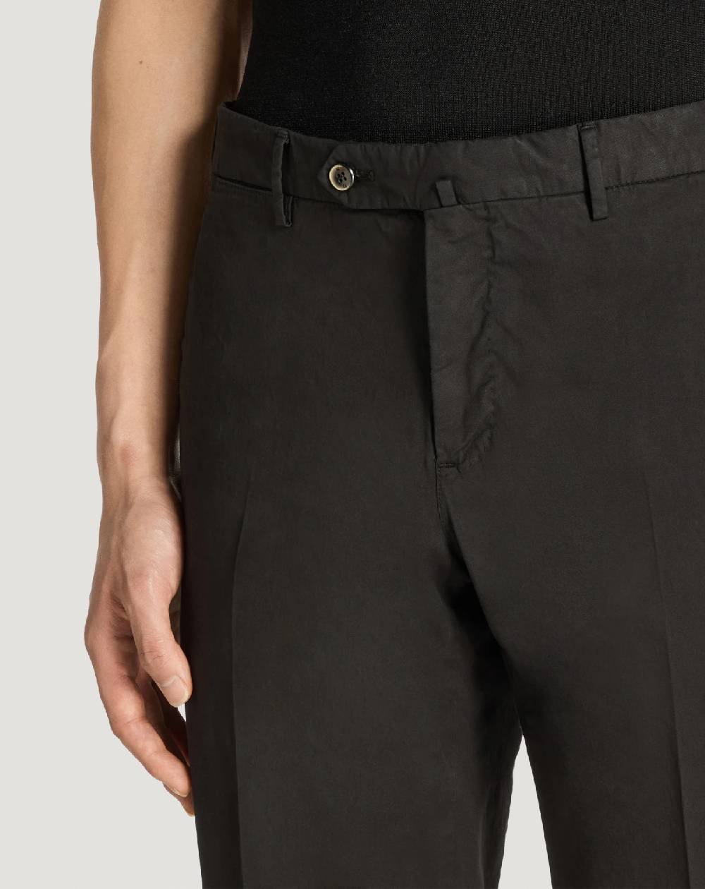 Pt Torino Pantaloni Slim in gabardina stretch Vendita