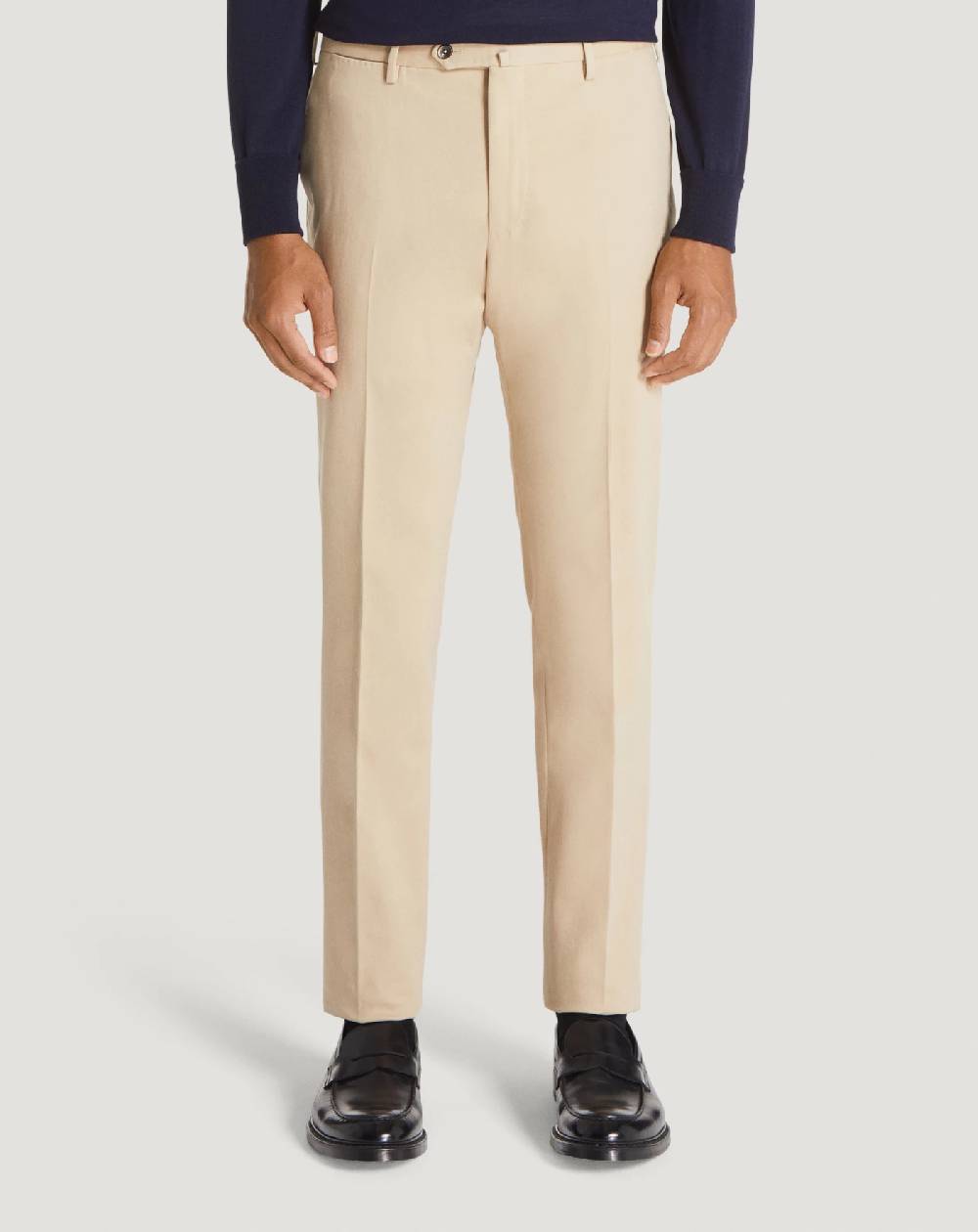 Pt Torino Pantaloni Slim in cotone & cachemire Consegna Veloce