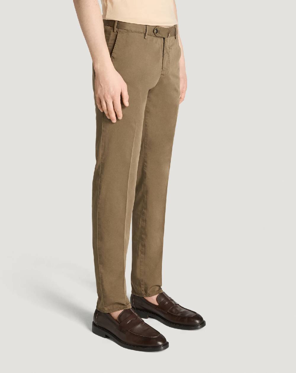 Pt Torino Pantaloni Slim in silkochino Promozione Limitata