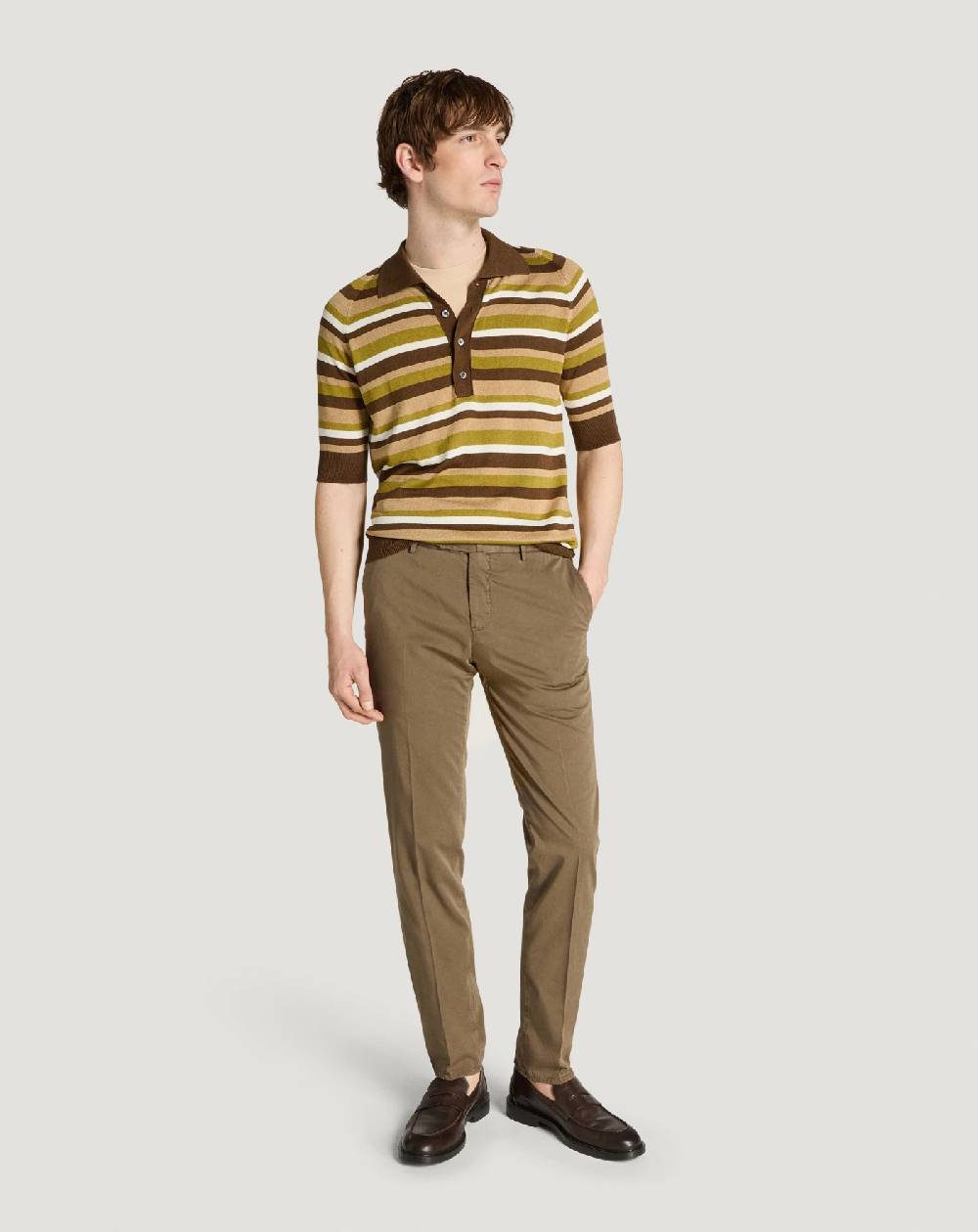 Pt Torino Pantaloni Slim in silkochino Promozione Limitata